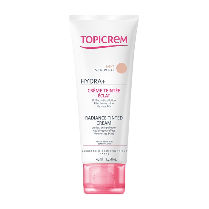 Crema coloranta Topicrem UM Hydra+ SPF 40 nuanta naturala, 40 ml