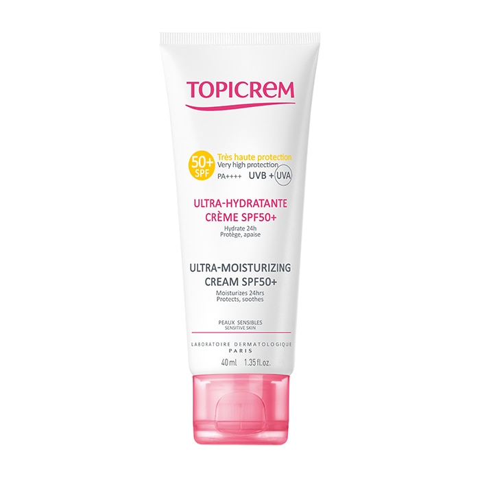Crema ultra hidratanta Topicrem UM SPF 50, 40 ml