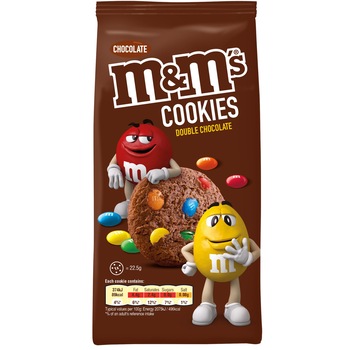 Biscuiti cu ciocolata M&M Cookies, 180g Biscuiti cu ciocolata M&M Cookies, 180g