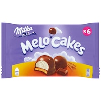 Pachet: 2 x Mini prajituri Milka Melo Cakes, 100g