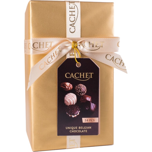 Praline Cachet Gift Gold, 200g
