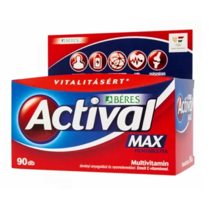 Béres actival max multivitamin filmtabletta 90 db