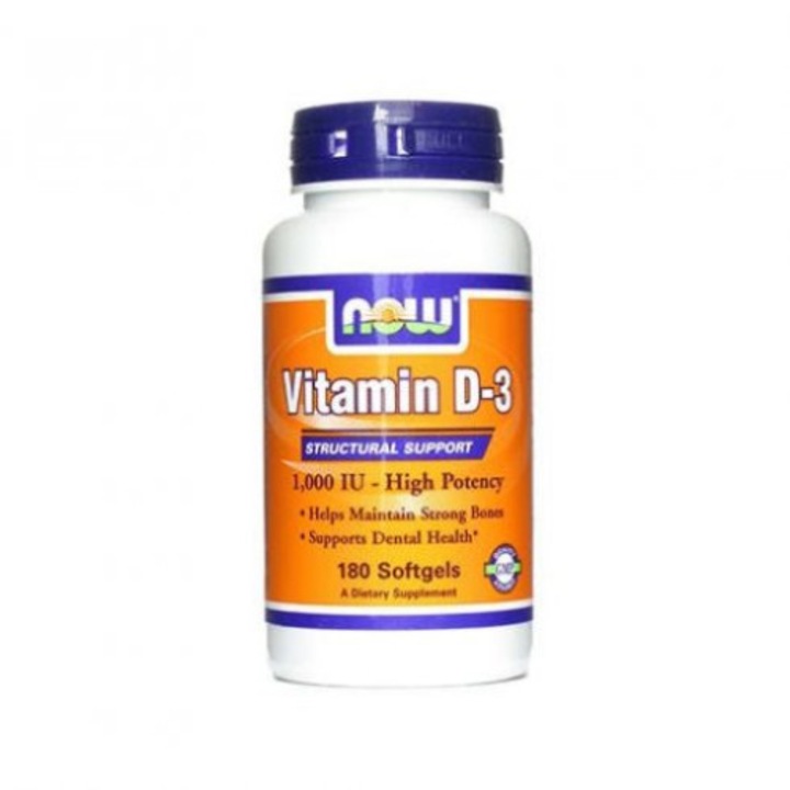 Now vitamin d-3 kapszula 1000 iu 180 db