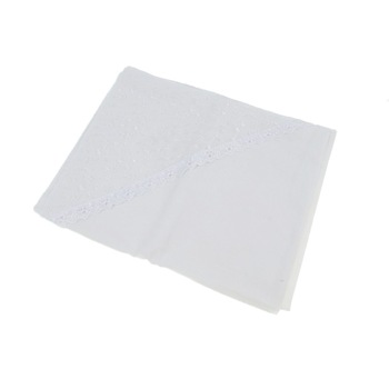 Crasma de mir 110 x 90 cm pentru botez Pifou CBP-3, Alb Crasma de mir 110 x 90 cm pentru botez Pifou CBP-3, Alb