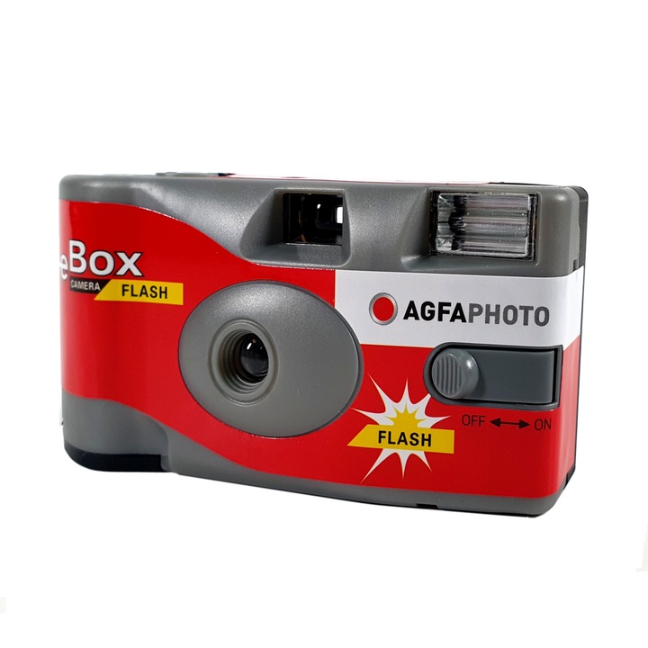 Фотоапарат за еднократна употреба Agfaphoto LeBox, ISO 400, 27 кадъра