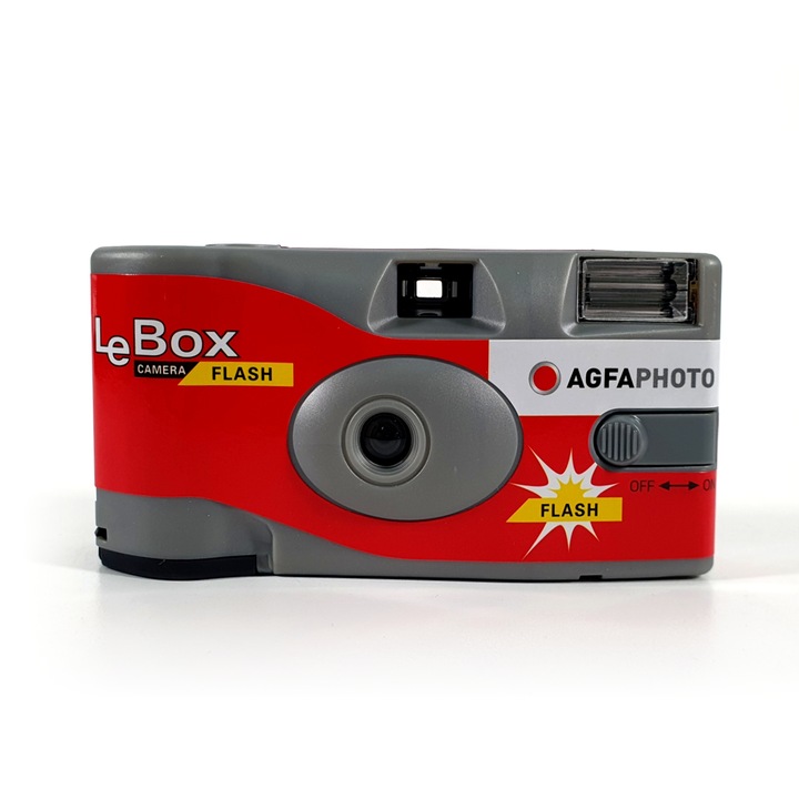 Agfaphoto LeBox egyszer használatos kamera, ISO 400, 27 képkocka