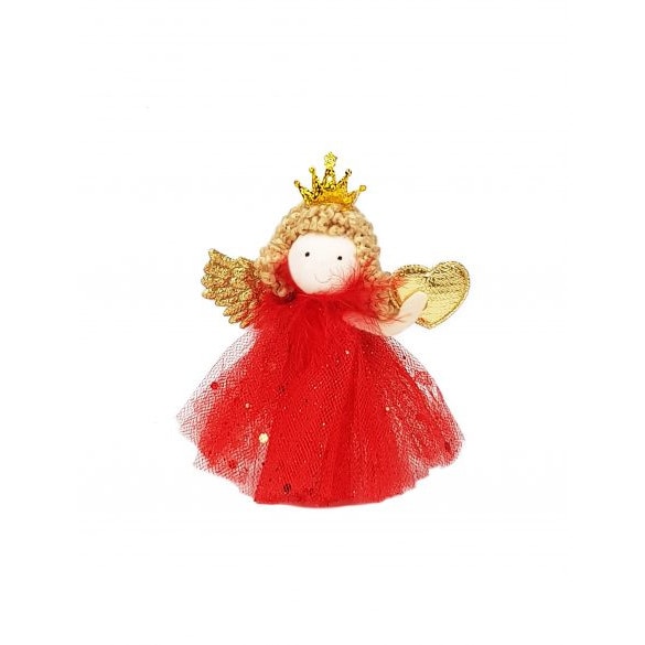 Decoratiune Brad, Fetita Ingeras, 5x10cm