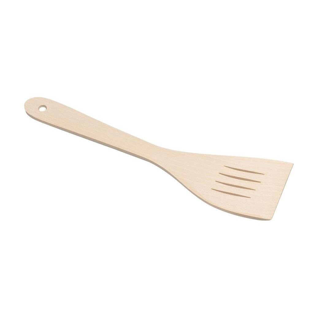 Spatula Practic indoita cu gauri din lemn de fag 31cm