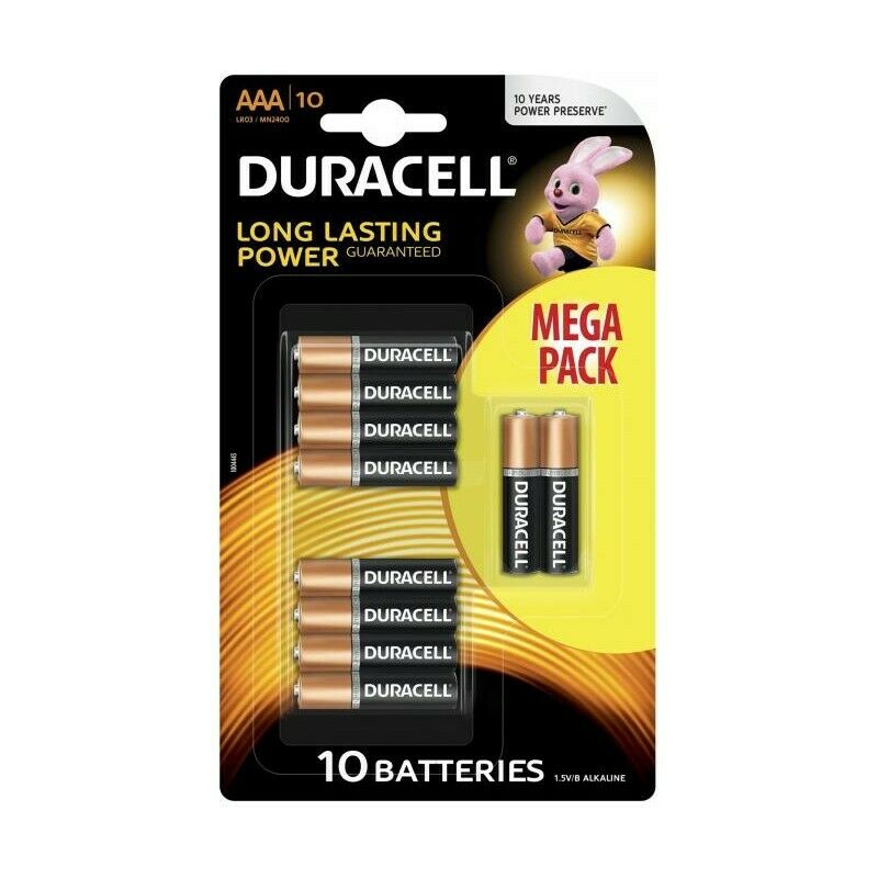 furrow look Immunity Set 10 baterii alcaline Duracell - Long Lasting Power, LR03 / AAA/ R03 / MN  2400 1.5V - eMAG.ro