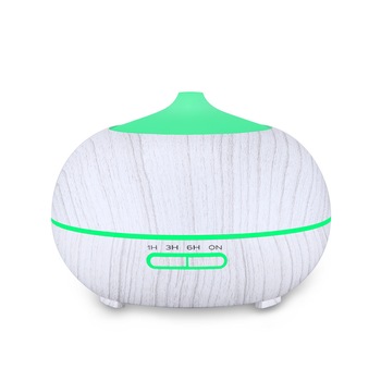 Difuzor aromaterapie cu ultrasunete, bluetooth, muzica si lumina LED 7 culori V-Rising VR-N09B, 550 ml, lemn alb Difuzor aromaterapie cu ultrasunete, bluetooth, muzica si lumina LED 7 culori V-Rising VR-N09B, 550 ml, lemn alb