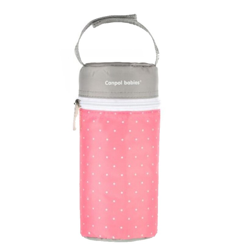 Termos pentru biberoane 240 ml Canpol Babies 690032-R, Roz