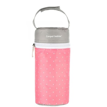 Termos pentru biberoane 240 ml Canpol Babies 690032-R, Roz Termos pentru biberoane 240 ml Canpol Babies 690032-R, Roz