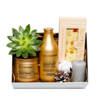 cutie cadou pentru ea produse profesionale loreal ciocolata artizanalafloare naturalalumanare 25 cm imagen 3_0_
0