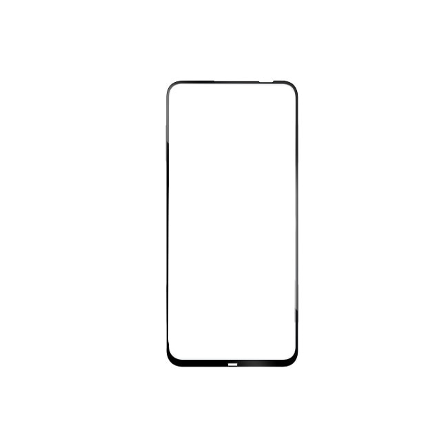 Folie de protectie Full-Cover pentru Huawei P40 Lite, Fixed, Sticla securizata, Negru