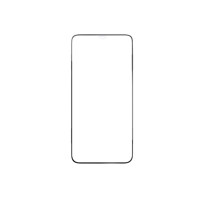 Folie de protectie Full-Cover pentru Apple iPhone 12 Pro Max, Fixed, Sticla securizata, Negru