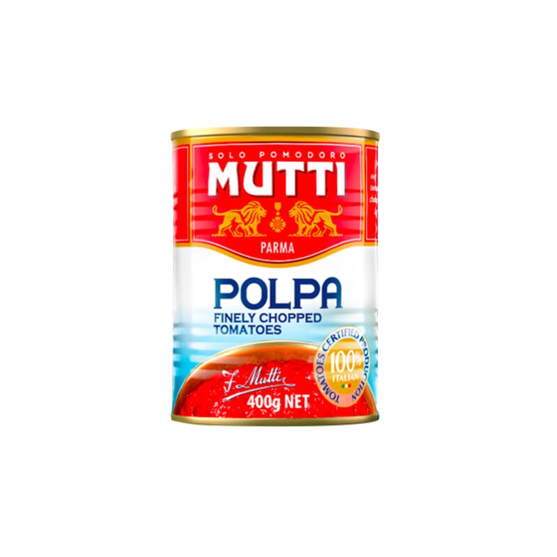 Rosii Taiate Fin Mutti 400 g