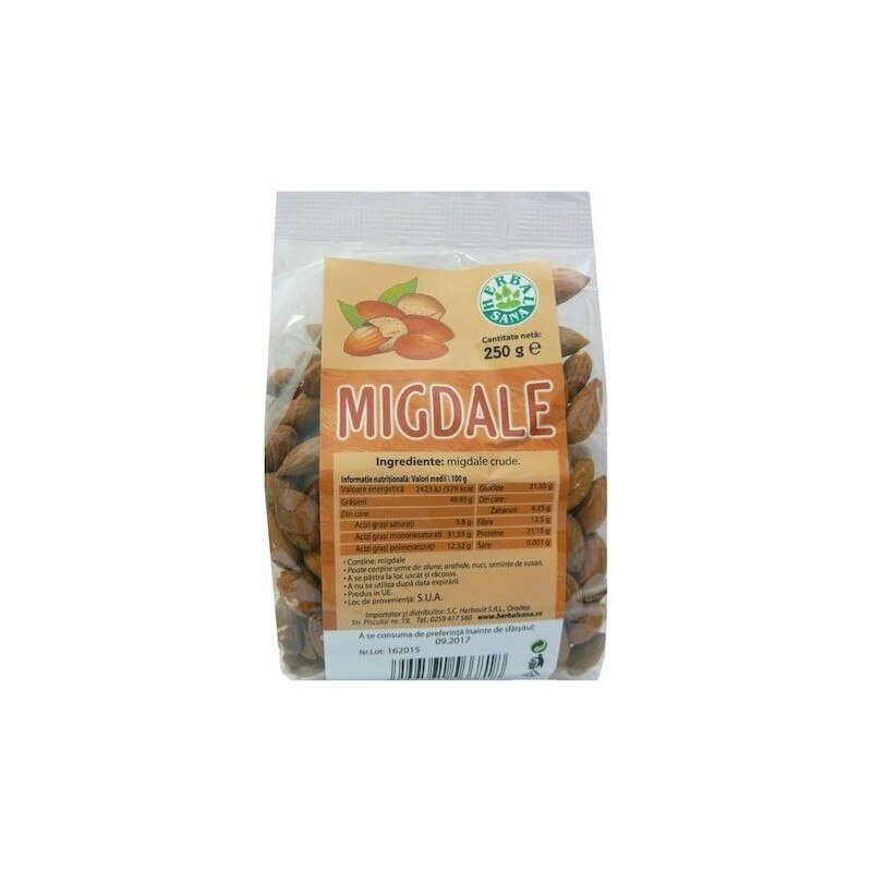 Migdale Crude, Herbavit, 250 g