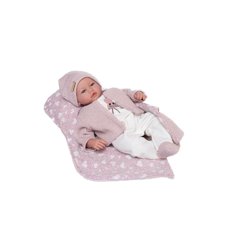 Papusa bebelus Eva, Gucca 880 38cm