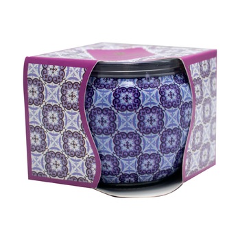 Lumanare parfumata in pahar, Lavanda, Aroma Land, 20 ore Lumanare parfumata in pahar, Lavanda, Aroma Land, 20 ore