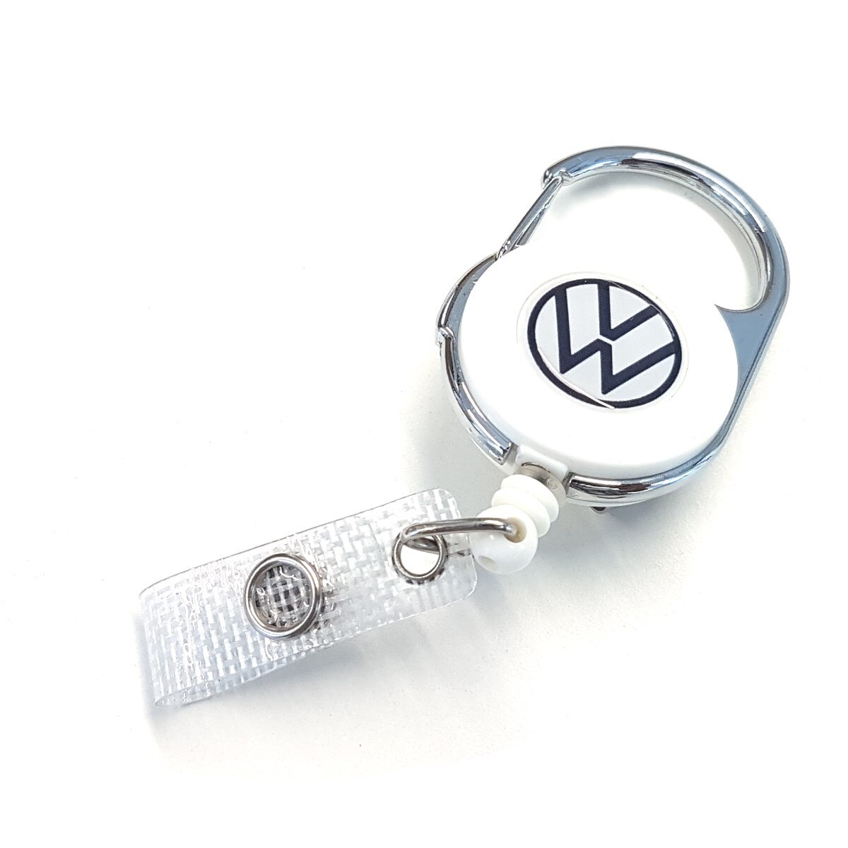 Suport original pentru ecusoane VW, alb