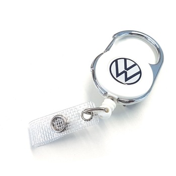 Suport original pentru ecusoane VW, alb Suport original pentru ecusoane VW, alb