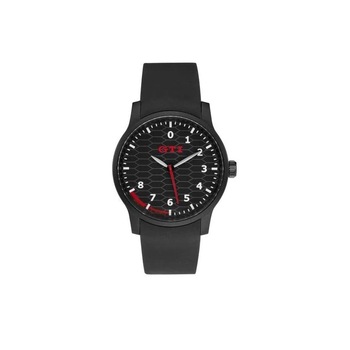 Ceas de mana original VW GTI, impermeabil negru Ceas de mana original VW GTI, impermeabil negru