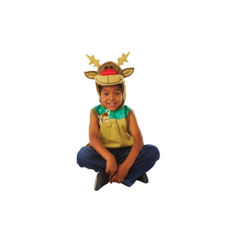 Costum Ren Rudolph Craciun pentru baieti (3-5 ani), Amscan