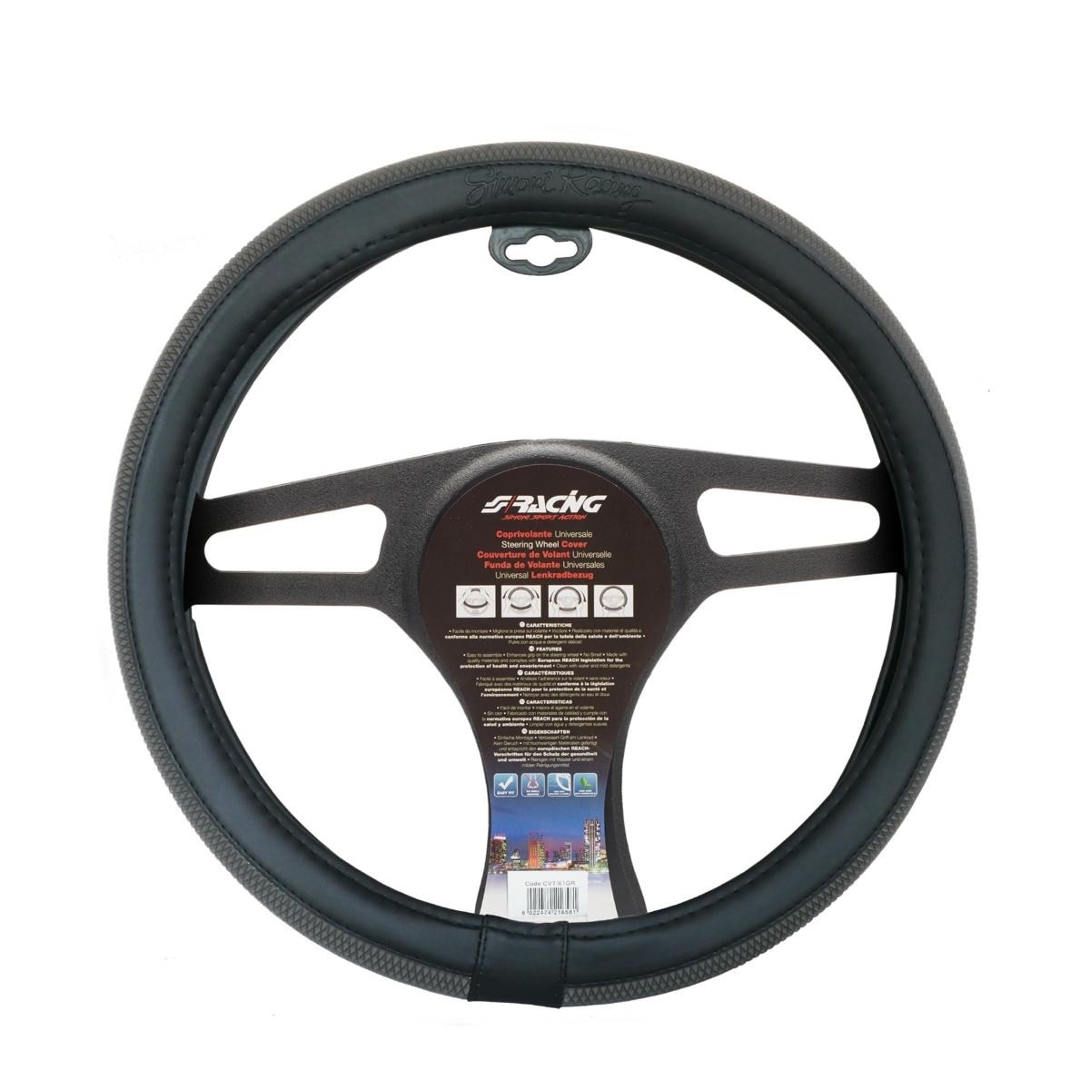 Husa volan universala, marca Simoni Racing, model TRAP