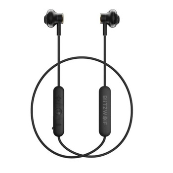 Casti wireless BlitzWolf BW-BTS5, Bluetooth 5.0, IPX5, 100 mAh, Negru Casti wireless BlitzWolf BW-BTS5, Bluetooth 5.0, IPX5, 100 mAh, Negru