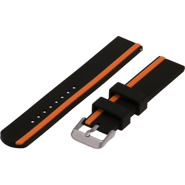 Каишка за часовник A+, 22 мм, Smartwatch Silicon Universal (за Samsung, Xiaomi, Huawei, Garmin)