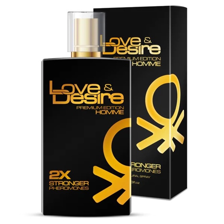 Parfüm férfiaknak, Love & Desire Gold, 100ml