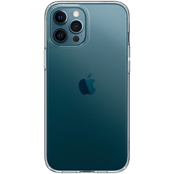 Husa de protectie Spigen Crystal Flex iPhone 12 / 12 Pro Crystal, Clear Husa de protectie Spigen Crystal Flex iPhone 12 / 12 Pro Crystal, Clear