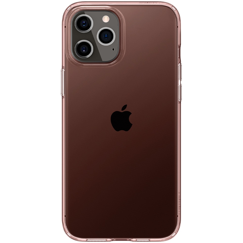 Husa de protectie Spigen Crystal Flex iPhone 12 Pro Max Rose, Crystal