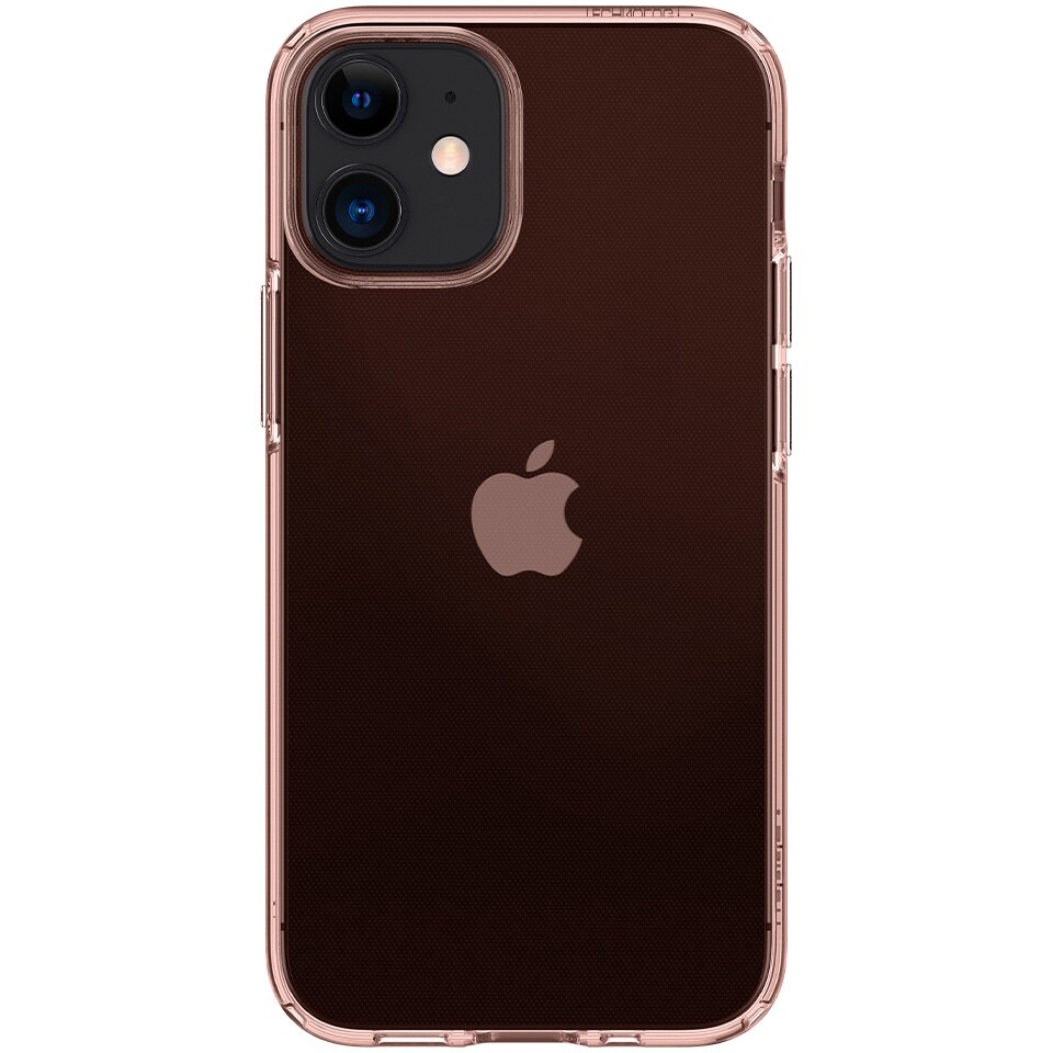 Husa de protectie Spigen Crystal Flex iPhone 12 Mini Rose, Crystal