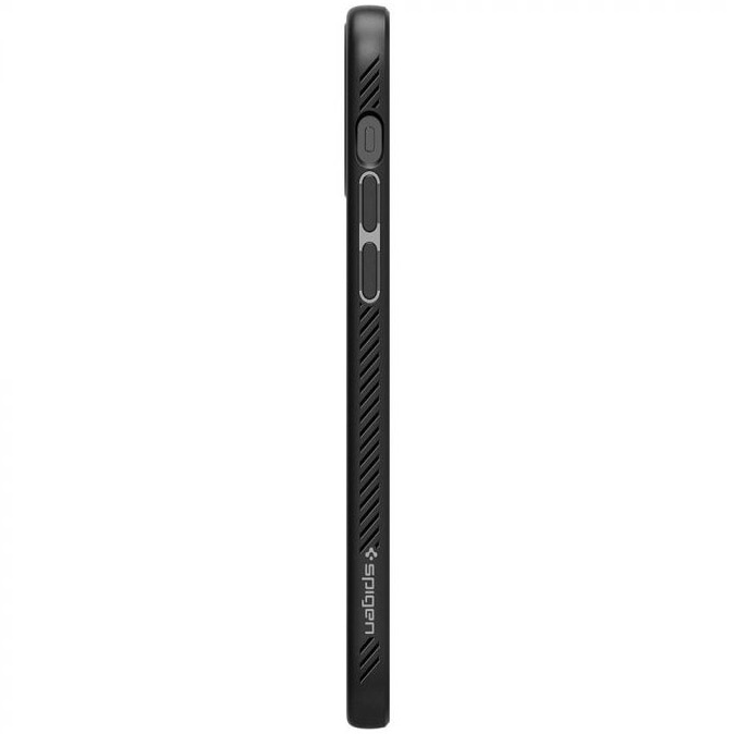 Husa de protectie Spigen Liquid Air pentru Iphone 12 / 12 Pro, Matte Black