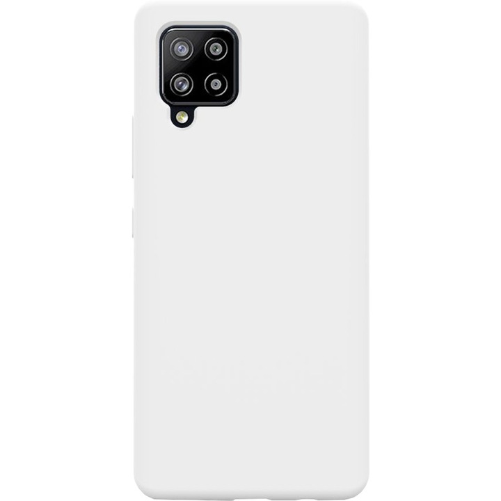 Предпазен калъф 360° Lemontti Liquid Silicon Samsung Galaxy A42, Stone