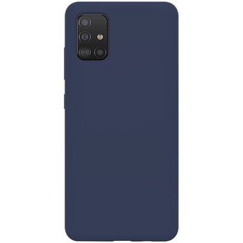 Husa de protectie 360° Lemontti Liquid Silicon Samsung Galaxy A51, Dark Blue Husa de protectie 360° Lemontti Liquid Silicon Samsung Galaxy A51, Dark Blue