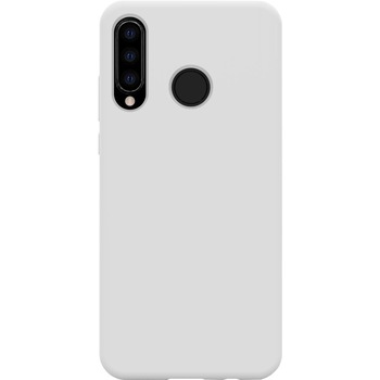 Husa de protectie 360° Lemontti Liquid Silicon Huawei P30 Lite, Stone Husa de protectie 360° Lemontti Liquid Silicon Huawei P30 Lite, Stone