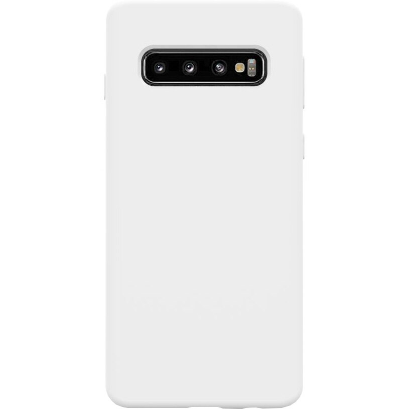 Husa de protectie 360° Lemontti Liquid Silicon Samsung Galaxy S10 Plus, Stone