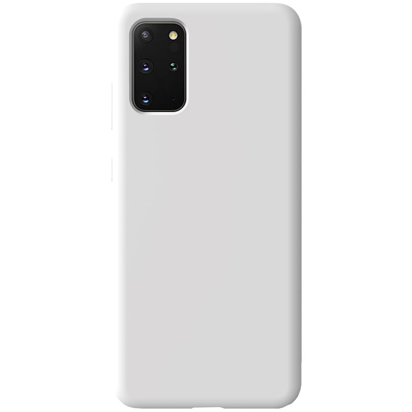 Husa de protectie 360° Lemontti Liquid Silicon Samsung Galaxy S20 Plus, Stone