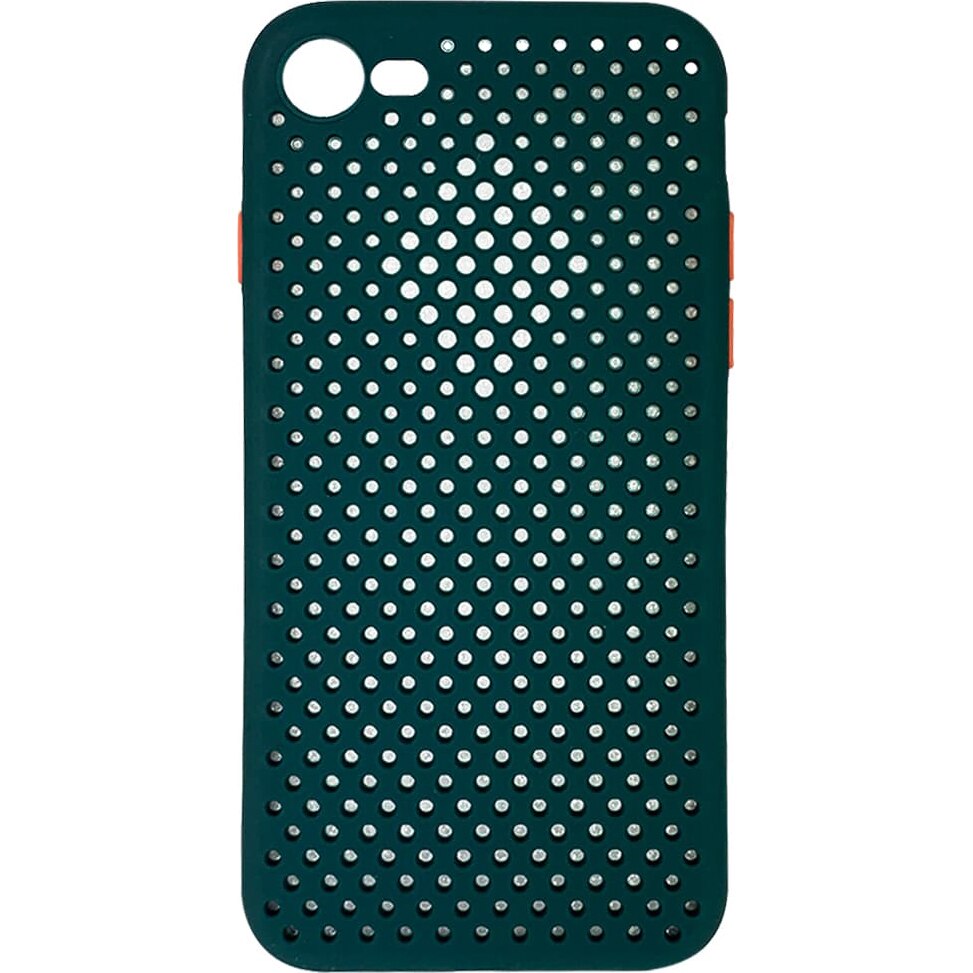 Husa de protectie Lemontti Bubble iPhone SE 2020 / 8 / 7, Verde