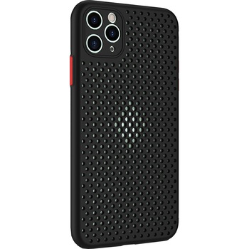 Husa de protectie Lemontti Bubble iPhone 11 Pro, Negru Husa de protectie Lemontti Bubble iPhone 11 Pro, Negru