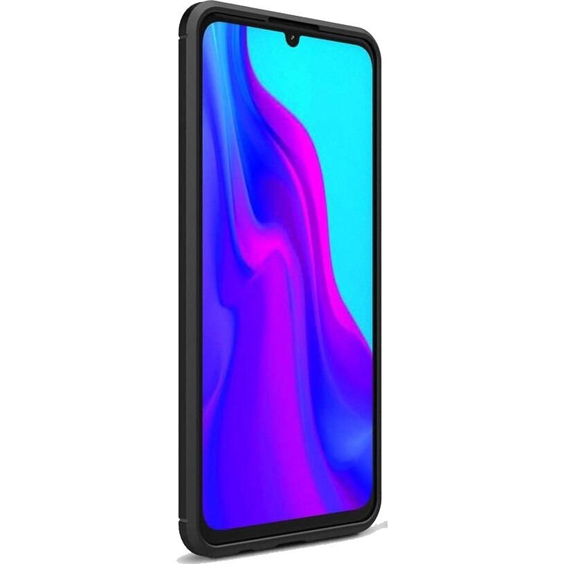 Husa de protectie Lemontti Carbon Huawei P30 Lite, Negru
