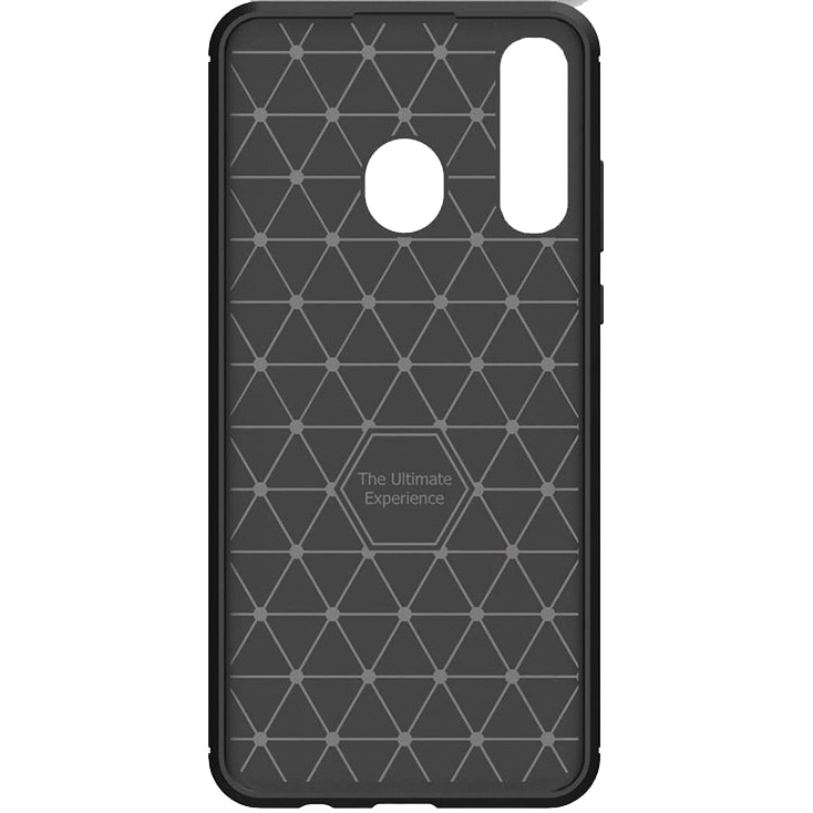 Husa de protectie Lemontti Carbon Huawei P30 Lite, Negru