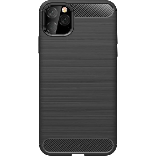 Husa de protectie Lemontti Carbon iPhone 11 Pro, Negru