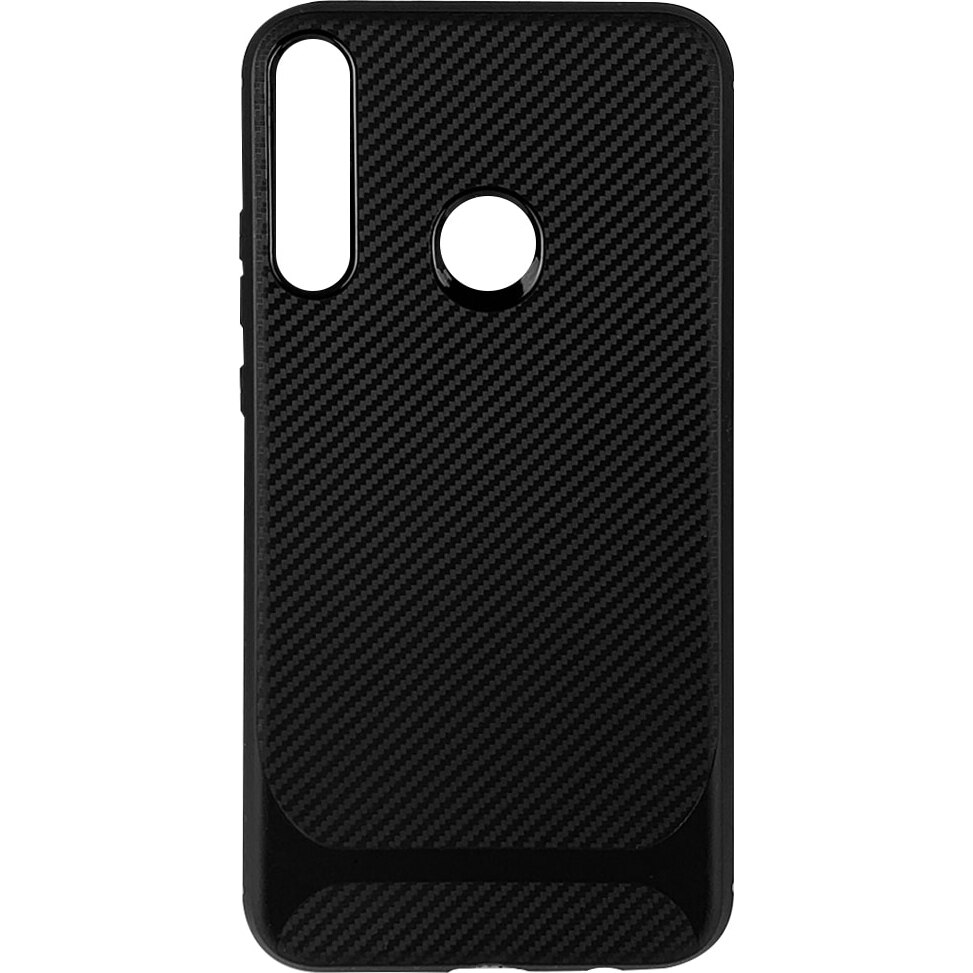 Husa de protectie Lemontti Carbon Pro Huawei P40 Lite E / Y7P, Negru