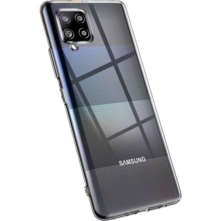Предпазен калъф Lemontti Silicon Samsung Galaxy A42 5G, Transparent
