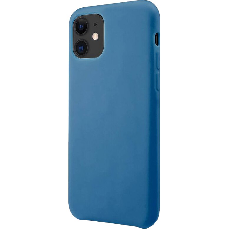 Husa de protectie Lemontti Silicone Lite iPhone 12 Mini, Albastru