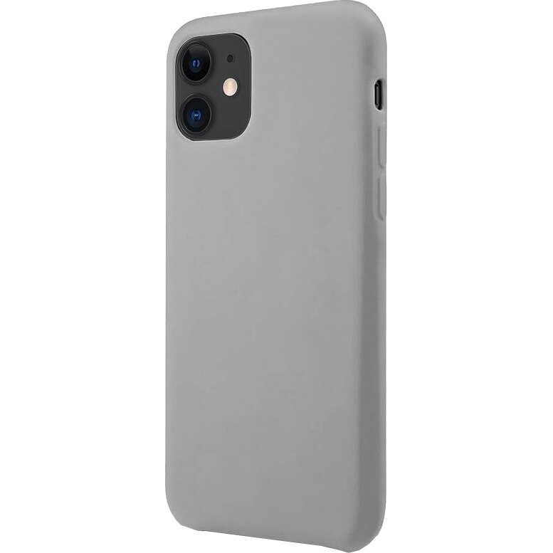 Husa de protectie Lemontti Silicone Lite iPhone 12 Mini, Gri