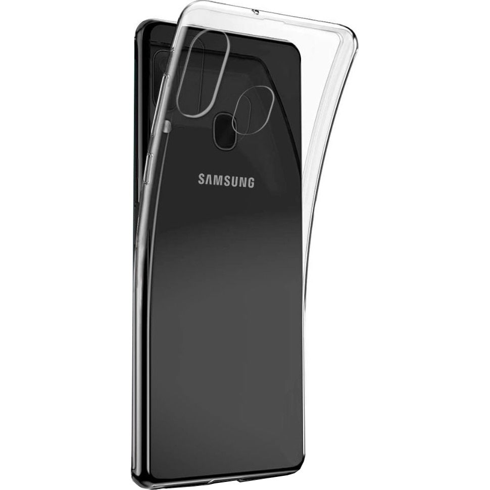 Husa de protectie Lemontti Silicon Samsung Galaxy A20e, Transparent